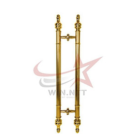 Mua Tay Nắm Cửa Kính Cường Lực  Cửa Nhôm - Tay Vàng Đầu Bi