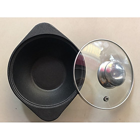 Mua Nồi Thố Gang Chống Dính Kho Quẹt Nắp Kính Hàng VNCLC