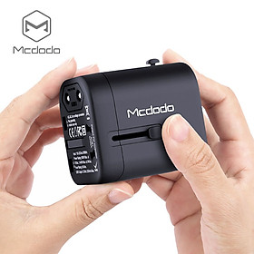 Mua Củ Sạc Nhanh Đa Năng Mcdodo Giắc Cắm Chuẩn EU/UK/US/AU Cổng Usb Kép (5V  2.4A) - Hàng Chính Hãng