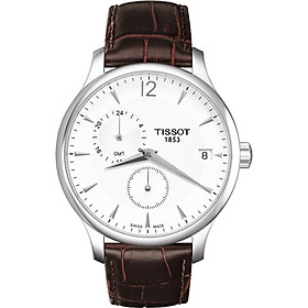 Đồng Hồ Nam Dây Da Tissot T063.639.16.037.00 (42mm) - Nâu