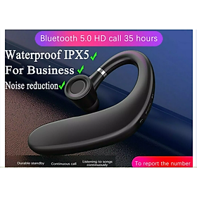 Mua Tai Nghe Bluetooth 5.0 Không Dây Bán Chạy Nhất Tai Nghe Móc Tai Âm Thanh Nổi Cực Rõ Pin Trâu