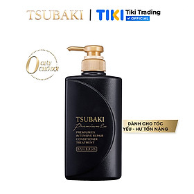 Dầu xả cao cấp Tsubaki phục hồi chuyên sâu, tái tạo tóc hư tổn 490ml