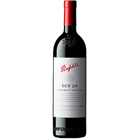 Rượu vang đỏ Bin 28 Shiraz 750ml 14,5% - Không hộp