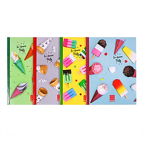 Vở 4 ly ngang 96 trang Class Paper Color 0425 (new) (10 quyển) - Giao màu ngẫu nhiên