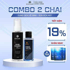 Dung dịch vệ sinh nam Bergami for Man - Ngăn mùi suốt 12h