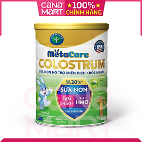 Sữa non Metacare Colostrum 1+ giúp trẻ tăng cường miễn dịch (800g)