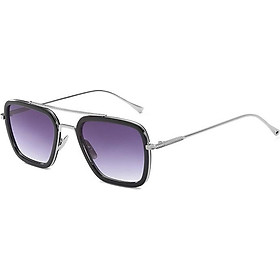 Luxury Fashion Avengers Tony Stark Flight Style Man Sunglasses Men Square Brand Design Sun Glasses Male Iron Man