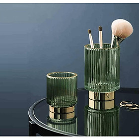 Mua SET 2 LỌ ĐỰNG DỤNG CỤ TRANG ĐIỂM GREEN COSMETICS BRUSH