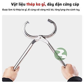 Mua Kìm bấm mũi bò Pakistan Vòng nhựa có chốt 5.5cm