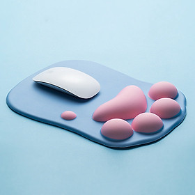Mua Miếng Lót Chuột Silicon CÓ ĐỆM TAY hình chân mèo - Hàng chính hãng / Hàng nhập khẩu