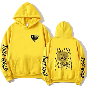 Áo Hoodie In Hình juice wrld Thời Trang hip hop Giản Dị Dành Cho Nam Và Nữ