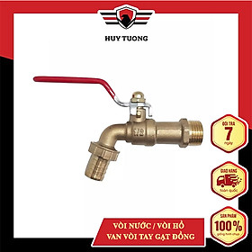 Mua Vòi nước / Vòi hồ / Van vòi tay gạt đồng cao cấp - Huy Tưởng