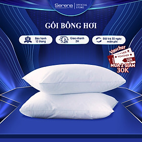 Gối Ngủ Cao Cấp Bông Hơi SERENA cao cấp - Cái Ruột Gối Hơi Nằm Ngủ Khách Sạn 5 Sao Cao Cấp