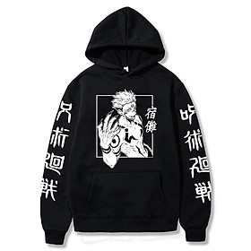 Top 4 Áo hoodie Jujutsu Kaisen Satoru Gojo Toge Inumaki Anime anime manga