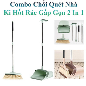 Mua Combo Chổi Quét Nhà Và Ki Hốt Rác Gấp Gọn 2 In 1