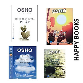 Combo 4 cuốn sách hay của Osho: Chính thân này là Phật + Nghệ thuật cân bằng sinh tử+ Bên kia những vì sao+Mặt trời tâm thức