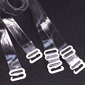Bộ 4 Dây (2 đôi) Áo Ngực Bra, Dây Áo Lót Trong Suốt