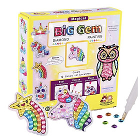 Đồ chơi mỹ thuật ghép hình kích thích sáng tạo cho bé Dream Big Diamond USAKIDs