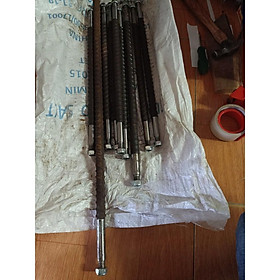 Mua trục 25li dài 80cm   trục xe đẩy hàng tán keo + long đền
