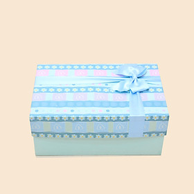 Hộp quà chữ nhật xanh tiffany - Rectangular tiffany gift box