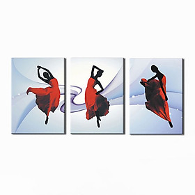 Mua Bộ 3 Tranh Trang Trí  Dancing  - W203
