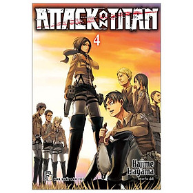 Truyện tranh Attack On Titan - Lẻ tập 1 2 3 4 5 6 - NXB Trẻ