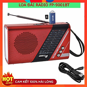 Mua ĐÀI Radio FM 9001BT- Hỗ Trợ Thẻ Nhớ TF Và USB - Có Đèn Pin - Âm Thanh Lớn  Rõ Nét Người già dễ sử dụng-Hàng Chính Hãng