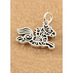 Charm bạc hình con ngựa treo - Ngọc Quý Gemstones