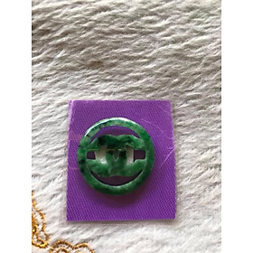 MẶT DÂY CHUYỀN CHỮ X  ĐÁ CẨM THẠCH TỰ NHIÊN NỮ ĐEO SIZE 25MM DẦY 2MM 