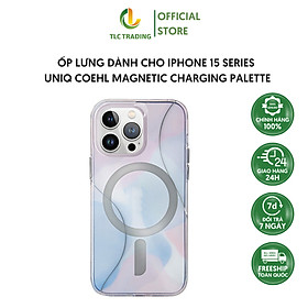 Ốp UNIQ Coehl Magnetic Charging Palette dành cho iPhone 15 Pro/ 15 Pro Max - hàng chính hãng