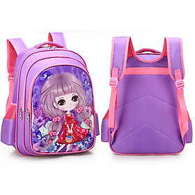 Balo đi học cho bé gái (Tặng 1 bộ bút chì)