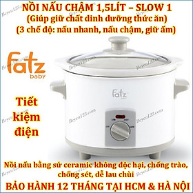 Mua Nồi nấu chậm 1.5L Fatz Baby hàng chính hãng