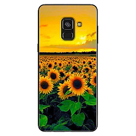 Ốp Lưng Dành Cho Samsung Galaxy A8 2018 - Hoa Hướng Dương