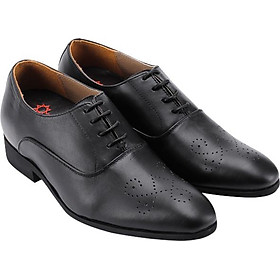 Giày Tăng Chiều Cao Nam Huy Hoàng HT7188 - Đen (Size