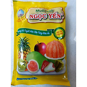 Mua Muối sấy ngọc yến 250g chính hãng - muối chấm trái cây ngon - gia vị nấu ăn
