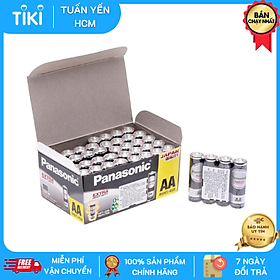 1 hộp 10 vỉ pin tiểu AA đen NEO Panasonic R6NT/4SB (Hàng chính hãng)