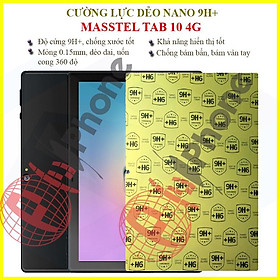 Dán cường lực dẻo nano dành cho  Masstel Tab 10 4G