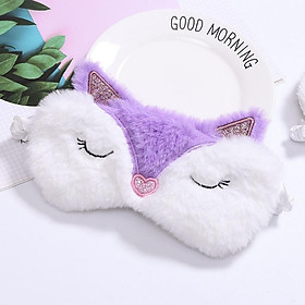 Bịt Mắt Ngủ Miếng Che Mắt Ngủ Hình Thú (giao màu và họa tiết ngẫu nhiên)