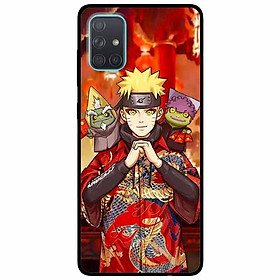 Ốp lưng dành cho Samsung A51 mẫu Naruto Áo Đỏ