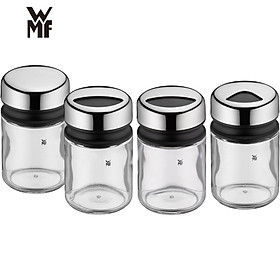 Mua Bộ 4 Lọ Đựng Gia Vị WMF  Trong Suốt  Chống Ẩm Cho Phòng Bếp Nắp Thép Không Gỉ Tiện Lợi - 0661586040