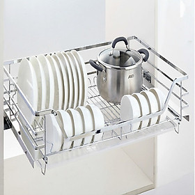 Giá Xoong Nồi Bát Đĩa Dẹt Đa Năng Gắn Cánh Âm Tủ EUROGOLD (EP,ES) -Hàng chính hãng