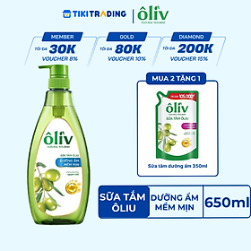 Sữa Tắm Dưỡng Da Ôliv - 650ml