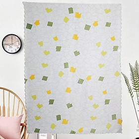 Mua Rèm dán che cửa không cần thanh treo 1M NGANG X 1M35 CAO MẪU HÌNH HỌC
