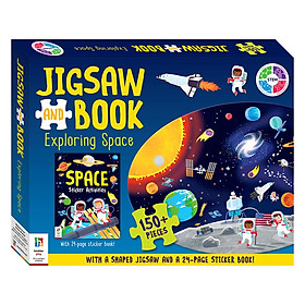 Jigsaw And Book: Exploring Space