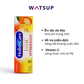 ESTER C - Viên sủi cung cấp Vitamin C thế hệ mới - Sản phẩm nhập khẩu từ Indonesia - Vị Cam