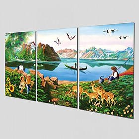 Mua Tranh treo Tường 3D Sơn Dầu SD654- Khung tranh treo tường