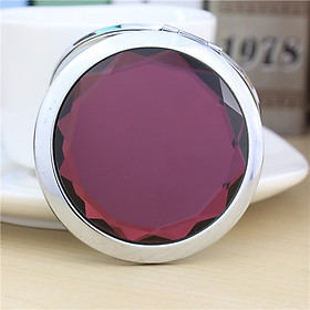 Gương gập tròn Pha lê 7cm