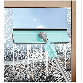 Cây lau rửa kính có bình xịt nước thông minh nhựa ABS