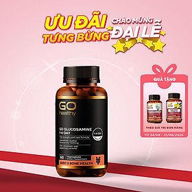 GO GLUCOSAMINE 1-A-DAY 1500mg 60 VIÊN- Viên uống bổ xương khớp nhập khẩu chính hãng GO Healthy New Zealand