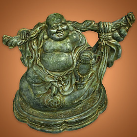 Tượng Phật Di Lặc ngồi gánh bị - DL107
